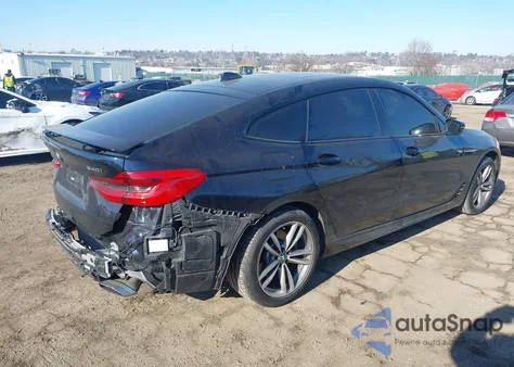 2019 BMW 640I Gran Turismo xDrive z USA, uszkodzony, nr VIN WBAJV6C50KBK08643